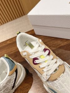 DIOR復刻高仿女款真皮運動鞋 原版tpu大底