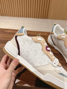 DIOR復刻高仿女款真皮運動鞋 原版tpu大底