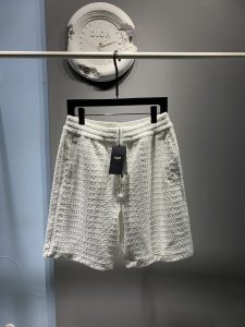 男女同款Fendi芬迪高仿毛巾提花短褲五分褲純棉褲子