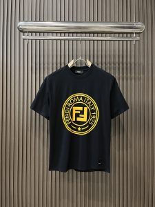 高品質Fendi原單頂級面料最高版本時尚潮流短袖T恤 男裝
