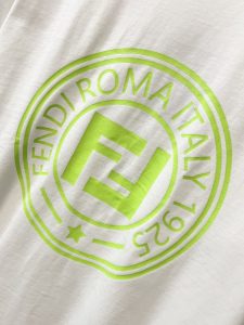 高端復刻Fendi芬迪一比一專櫃同步短袖T恤純棉短袖男裝