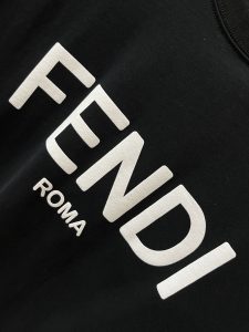 Fendi芬迪高仿最高版本純棉印花logo短袖T恤 專櫃同步男裝