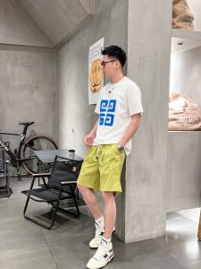 高仿芬迪Fendi短褲夏季新品五分褲休閒褲子