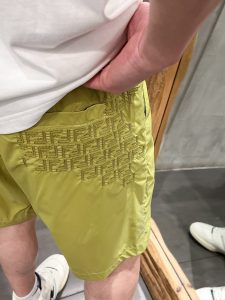 高仿芬迪Fendi短褲夏季新品五分褲休閒褲子