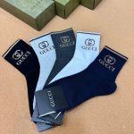 高仿Gucci新品男女可用時尚襪子純棉防臭