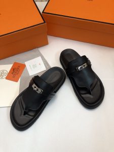 進口牛皮 頂級愛馬仕Hermes高仿莆田鞋老頭鞋 專櫃同步