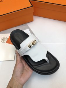 頂級原單設計Hermes愛馬仕進口羊皮高端男女同款chypre涼鞋