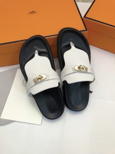 頂級原單設計Hermes愛馬仕進口羊皮高端男女同款chypre涼鞋