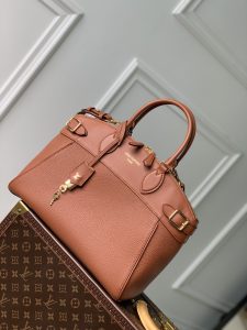 M22925Lock It MMLouis Vuitton高仿包包真皮包牛皮手提袋