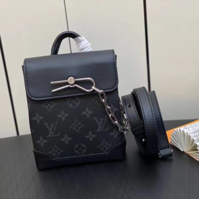 M82774頂級原單LV男包小書包系列 NANO STEAMER