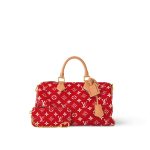 Louis Vuitton高仿精品包包SPEEDY P9 BANDOULIÈRE40手袋 紅色