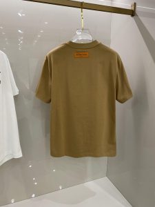 頂級Louis Vuitton重工刺繡高仿衣服短袖T恤男裝