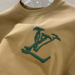 頂級Louis Vuitton重工刺繡高仿衣服短袖T恤男裝