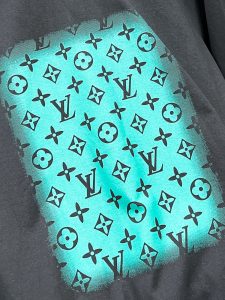 頂級男裝奢侈品路易威登高仿LV精品圓領短袖T恤