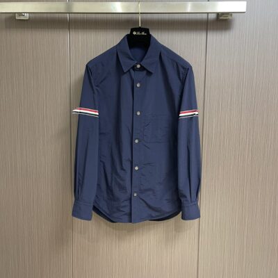 ThomBrowne TB 2024高仿長袖襯衫藍色