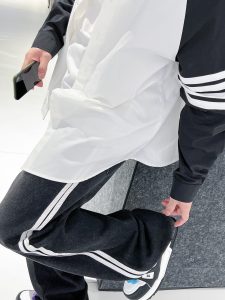 THOMBROWNETB撞色設計男裝高仿衣服長袖襯衣