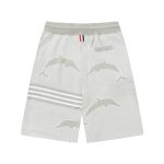 Thom Browne2024新品針織灰色原單褲子