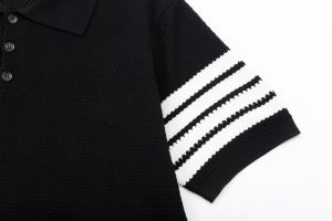 湯姆佈朗高仿衣服翻領針織短袖T恤男裝