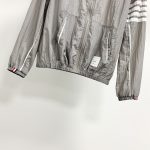 頂級精品服裝特姆佈朗高仿薄款皮護衣連帽外套