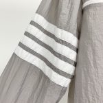 頂級精品服裝特姆佈朗高仿薄款皮護衣連帽外套