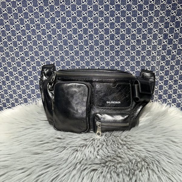 一比一高仿balenciaga巴黎世家 SUPERBUSY腰帶包
