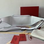 1比1複刻VALENTINO華倫天奴包包 GARAVANI VLTN 小牛皮腰包 男士愛心