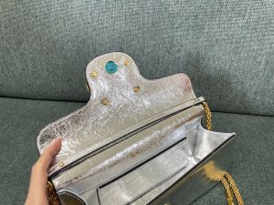 原單複刻VALENTINO華倫天奴包包 VLOGO SIGNATURE LOCÒ小牛皮手袋 銀