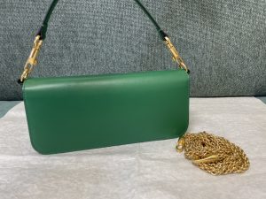 原單複刻VALENTINO華倫天奴包包 VLOGO SIGNATURE LOCÒ小牛皮手袋 緑