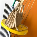 原單YSL聖羅蘭包包 sac de jour牛皮+啞麻布手挽袋 風琴包22cm