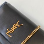 専櫃複刻YSL聖羅蘭包包 kate正反兩用麂皮&平紋牛皮手袋22cm