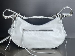 専櫃一比一 balenciaga巴黎世家 LE CAGOLE小號單肩包 油蠟白