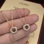 頂級原單卡地亞Cartier三環項鏈 18K金工藝 一比一質量