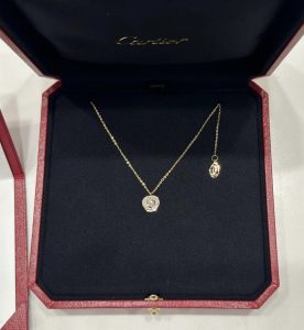 太美了 董女士的品牌一比一復刻卡地亞 925純銀 三環項鏈