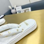 走秀款頂級香奈兒高仿涼鞋女款 白色 真皮