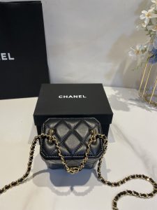 CHANEL香奈兒頂級高仿鏈條包mini包包女裝真皮