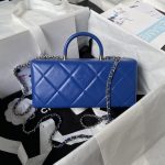 頂級復刻奢侈品CHANEL 香奈兒原單手提包藍色