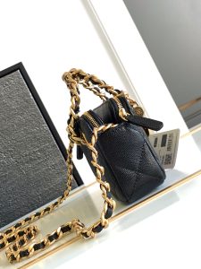 頂級奢侈品香奈兒woc4小廢包包雙鏈條