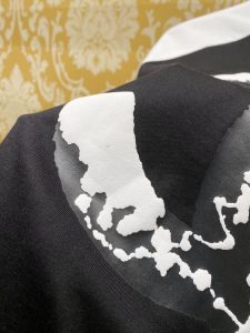 頂級復刻奢侈品元旦香奈兒春米娜彈力男女同款短袖印花T恤修身款