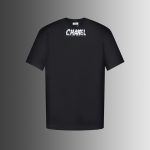 CHANEL香奈兒高仿春夏系列純棉圓領短袖T恤 專櫃同步