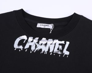 CHANEL香奈兒高仿春夏系列純棉圓領短袖T恤 專櫃同步