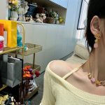 CHANEL雕刻字母耳釘高仿首飾