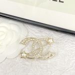CHANEL一比一復刻星星水磚雙C胸針經典星星元素 超級漂亮
