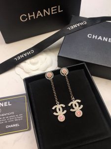 CHANEL一比一復刻耳釘耳環 雙C流蘇太美了