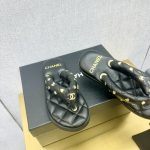 CHANEL香奈兒高仿走秀款夾腳拖鞋女款涼鞋時尚奢侈品