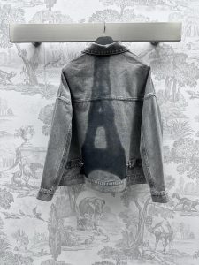 DIOR原單衣服純棉女款牛仔外套牛仔夾克