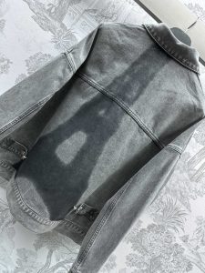 DIOR原單衣服純棉女款牛仔外套牛仔夾克