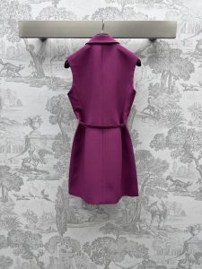頂級復刻奢侈品DIOR迪奧女裝衣服無袖馬甲裙背心