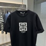 紀梵希高仿男裝純棉刺繡工藝短袖T恤