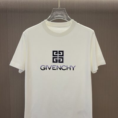 一比一原單復刻紀梵希純棉刺繡圓領短袖T恤