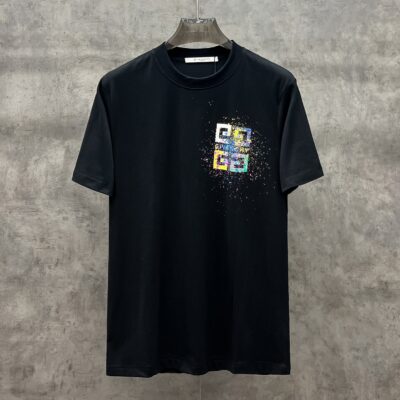 時尚潮流紀梵希原單純棉短袖T恤